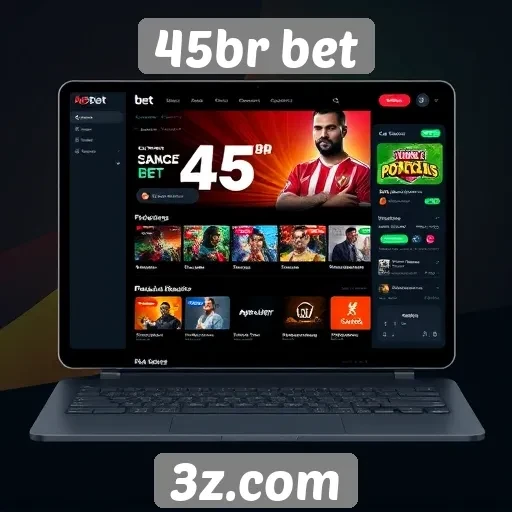 45br bet análise de interface e experiência do usuário