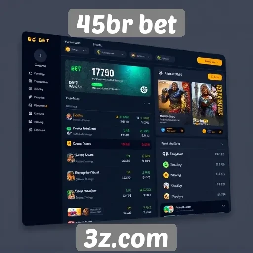Interface do usuário do 45br bet recebe atualizações
